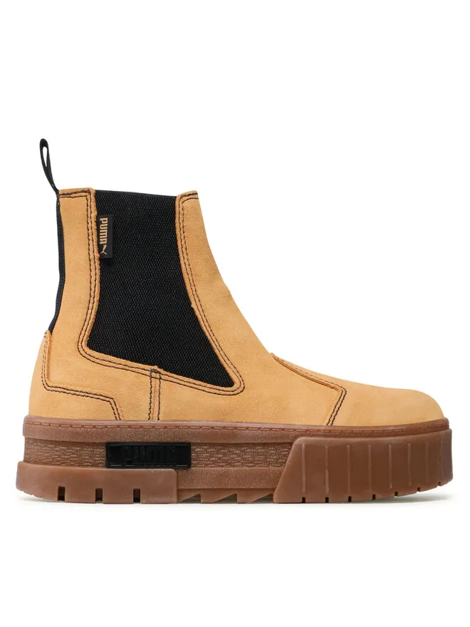 Μποτάκια με λάστιχο · Μπεζ