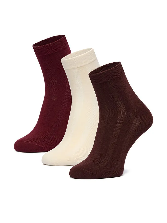 Κάλτσες κοντές · Μπορντό