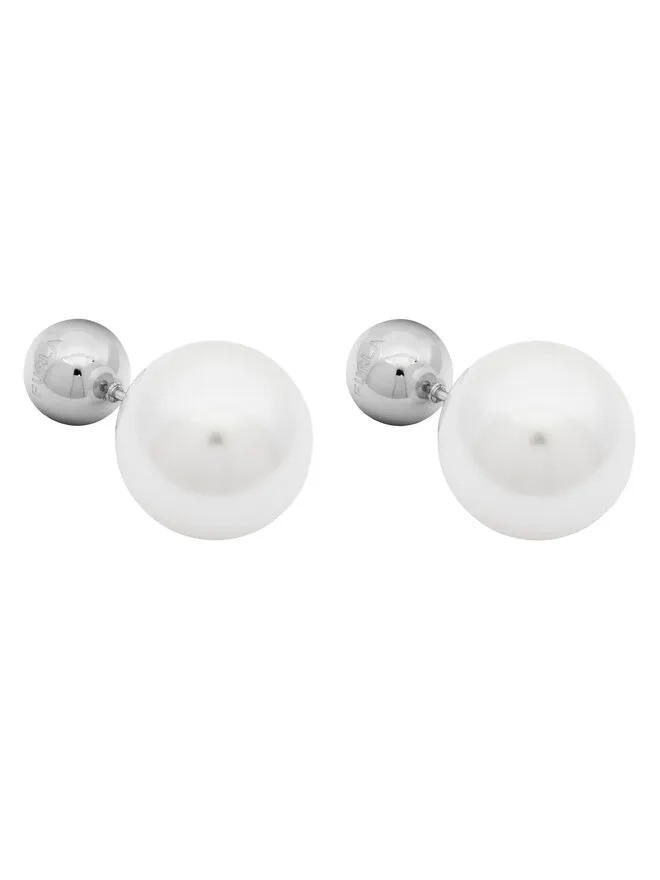 Σκουλαρίκια · Ασημί · Σνοξείδωτος χάλυβας, Ρητίνη κοσμήματος