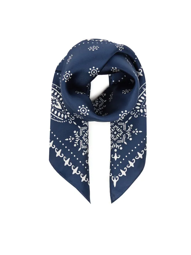 Φουλάρι · Σκούρο μπλε