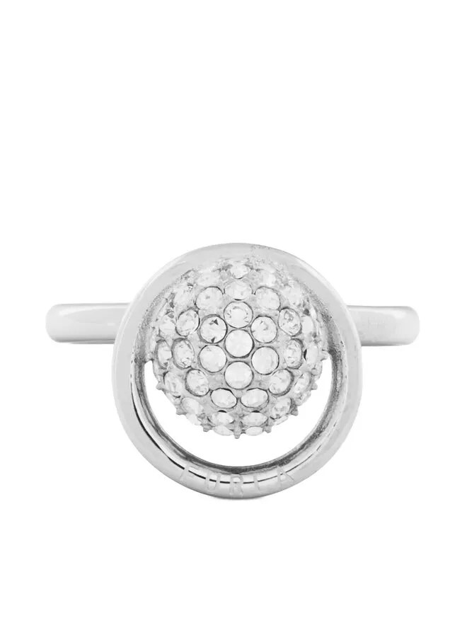 Δαχτυλίδι · Ασημί · Σνοξείδωτος χάλυβας, Γυαλί