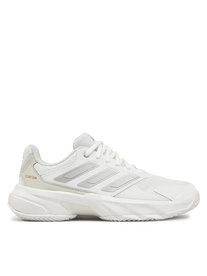 adidas Παπούτσια Τένις Courtjam Control 3 Clay JS2894 Λευκό