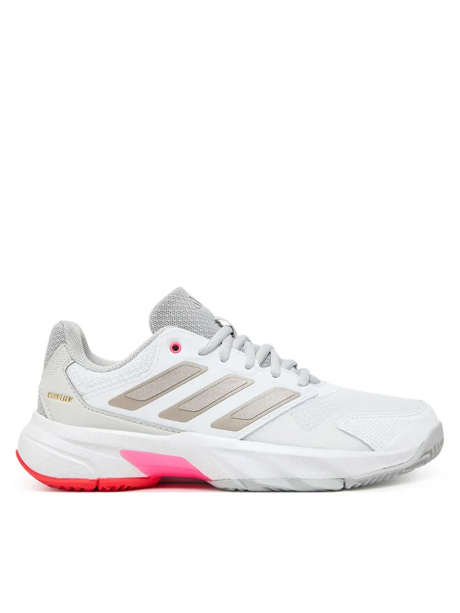 adidas Παπούτσια Τένις Courtjam Control 3 IH2968 Λευκό