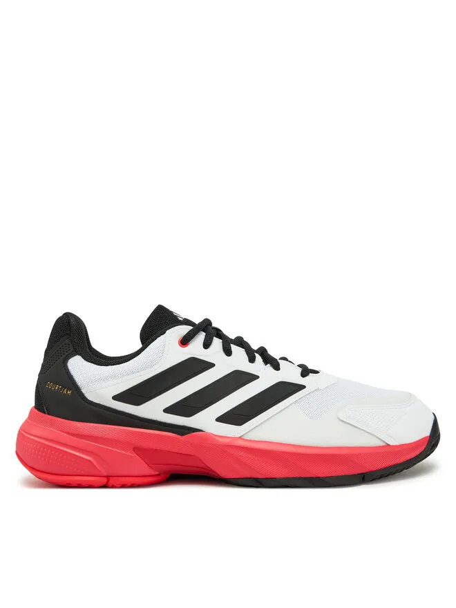 adidas Παπούτσια Τένις Courtjam Control 3 IH3092 Λευκό