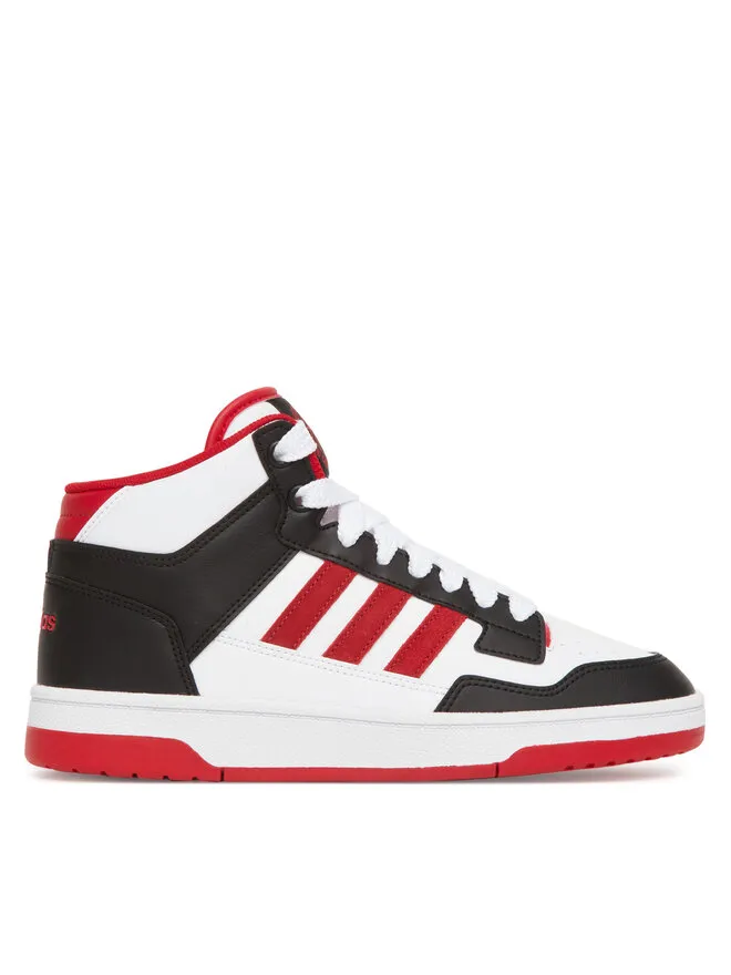 adidas Μπασκετικά Παπούτσια Rapid Court Mid JR3160 Λευκό