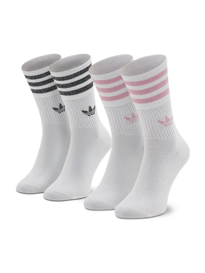 adidas Κάλτσες Ψηλές Unisex · Λευκό