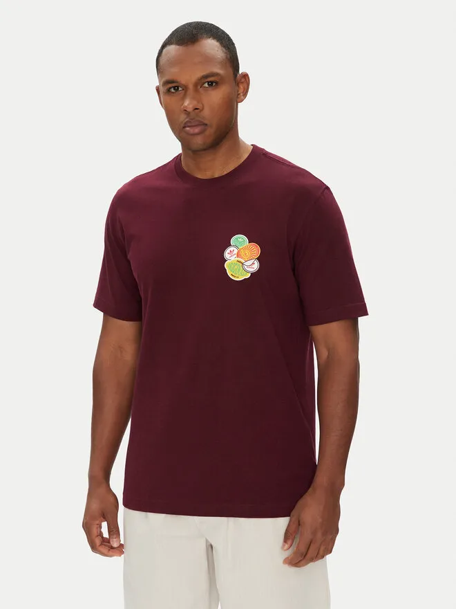 adidas T-Shirt · Μπορντό
