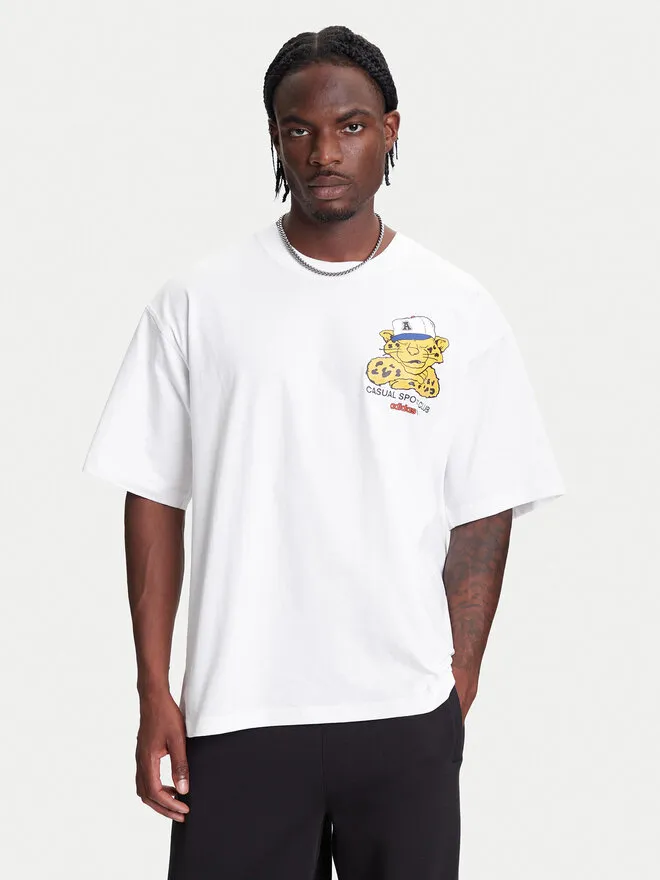 adidas T-Shirt · Λευκό