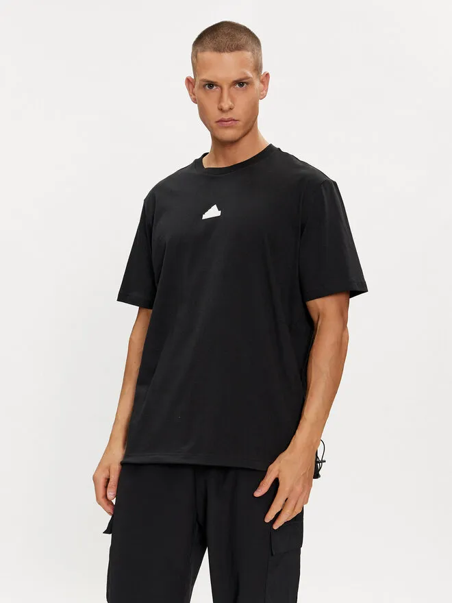 adidas T-Shirt · Μαύρο