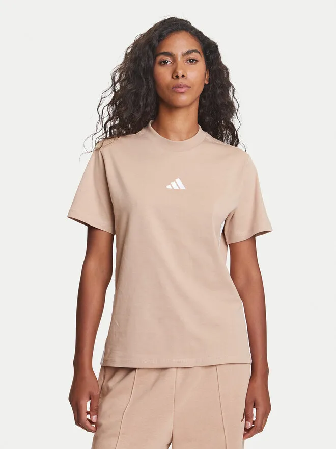adidas T-Shirt · Μπεζ