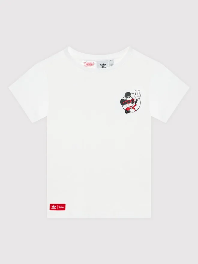 adidas T-Shirt · Μίκυ Μάους · Λευκό