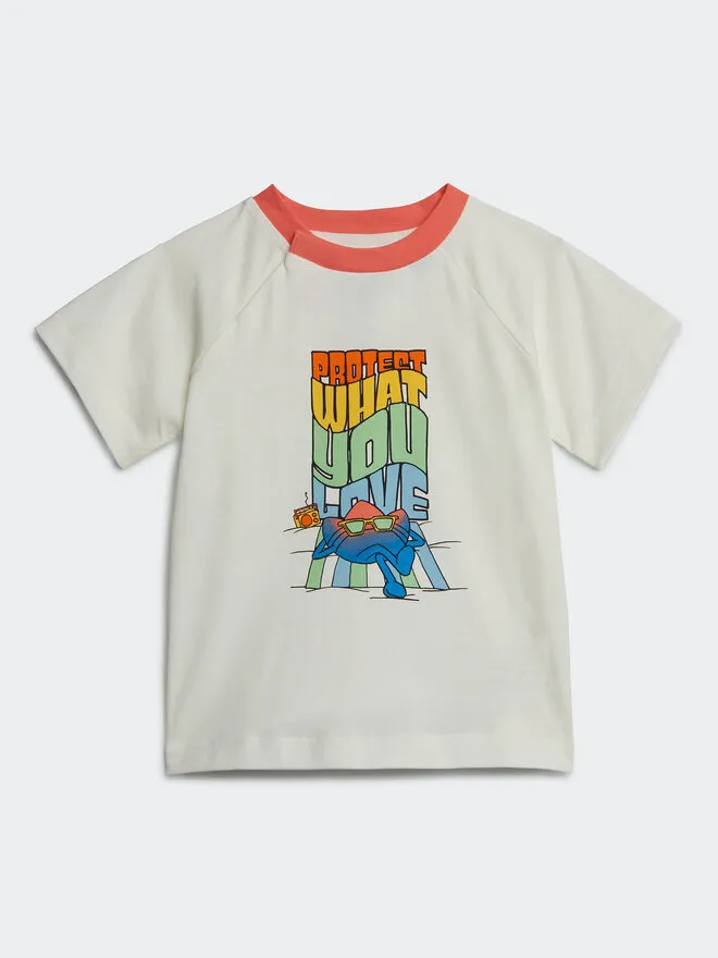 adidas T-Shirt · Λευκό
