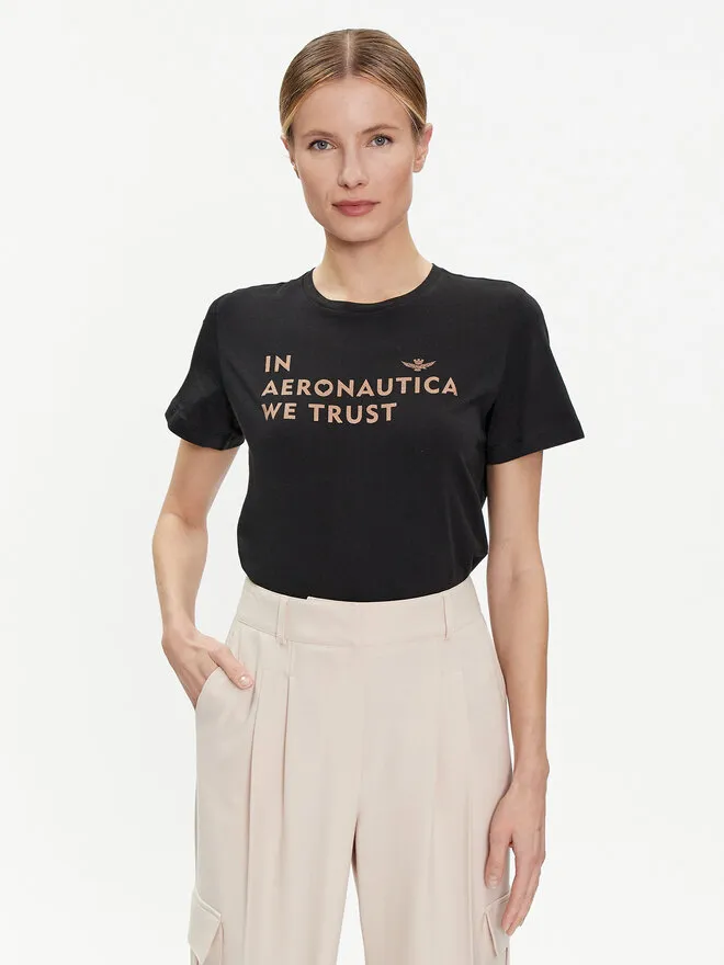 Aeronautica Militare T-Shirt · Μαύρο
