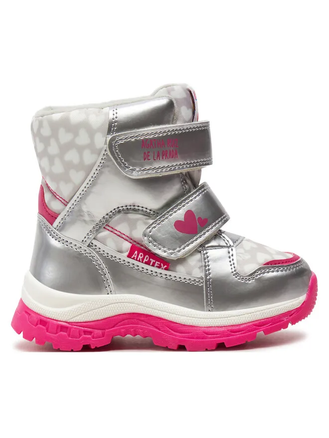 Agatha Ruiz de la Prada Μπότες Χιονιού · Ασημί
