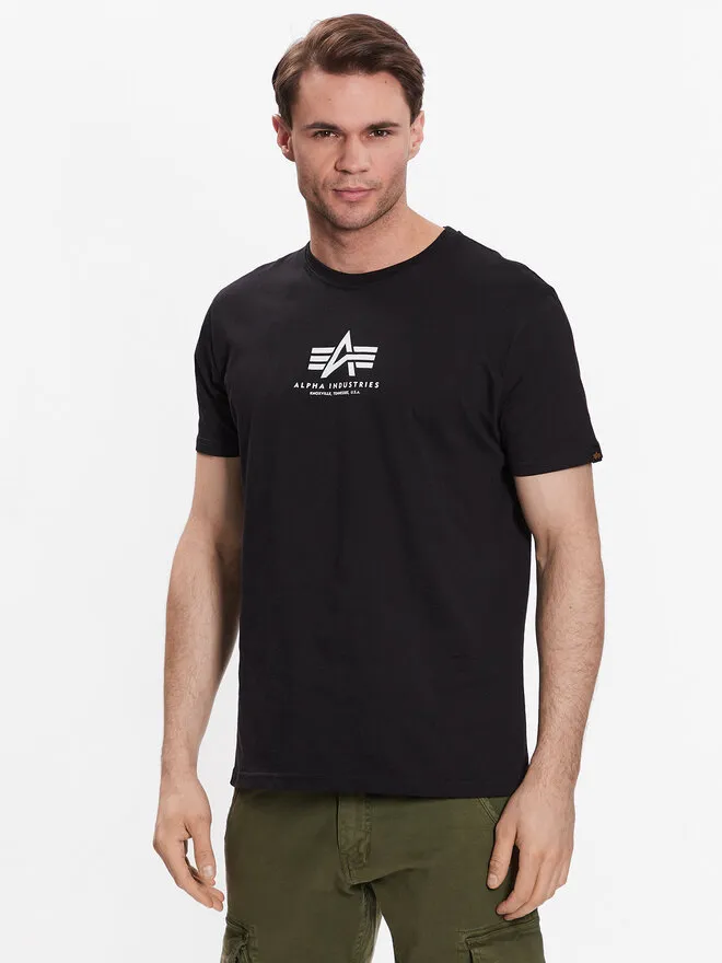 Alpha Industries T-Shirt · Μαύρο