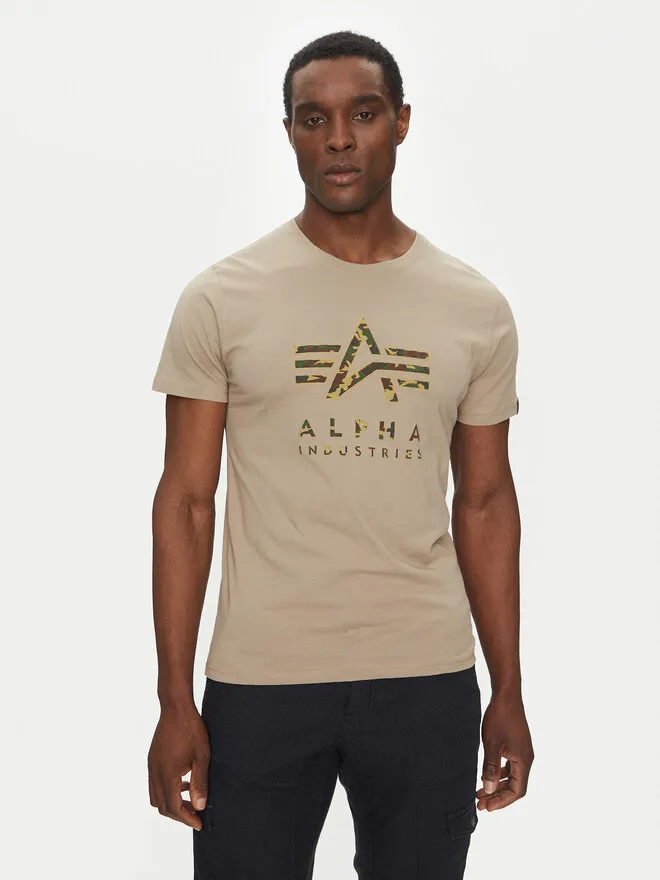 Alpha Industries T-Shirt · Μπεζ