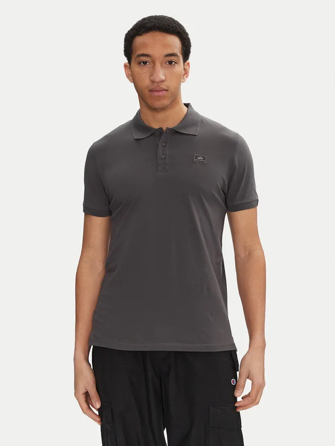 Alpha Industries Polo · Γκρι