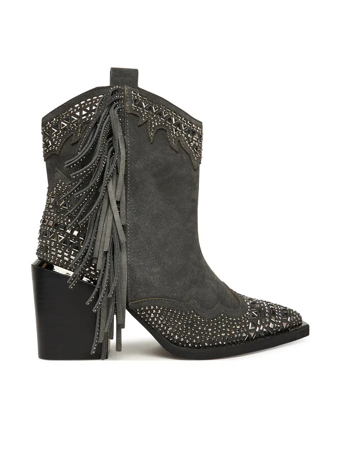 Καουμπόικες Μπότες & Μποτάκια · Γκρι