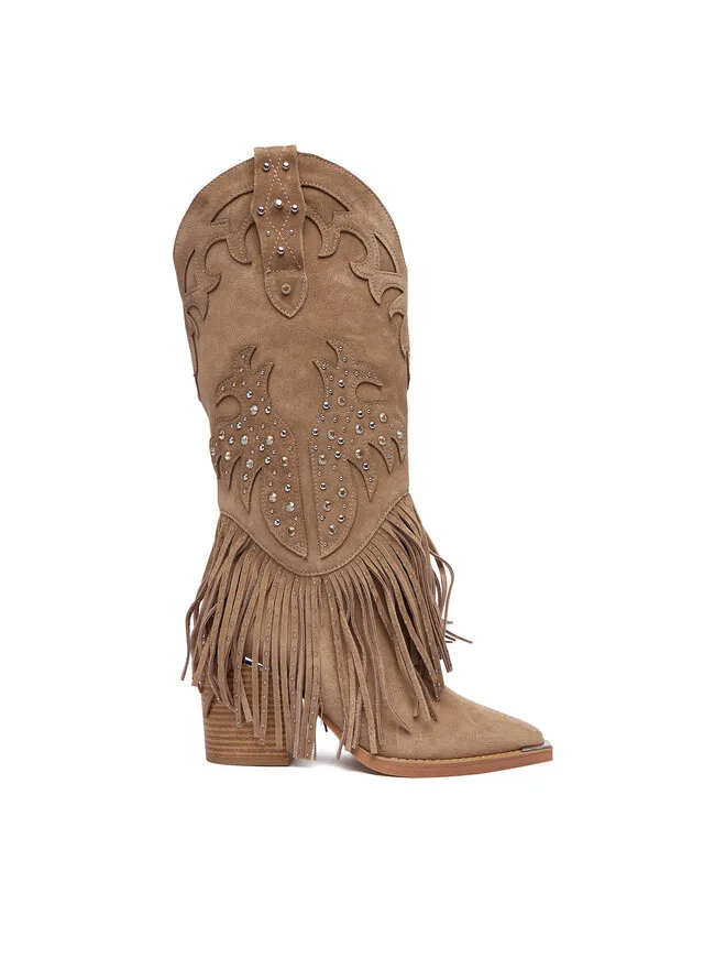 Καουμπόικες Μπότες & Μποτάκια · Μπεζ