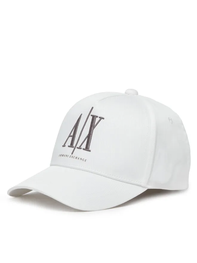 Armani Exchange Καπέλο Jockey · Λευκό