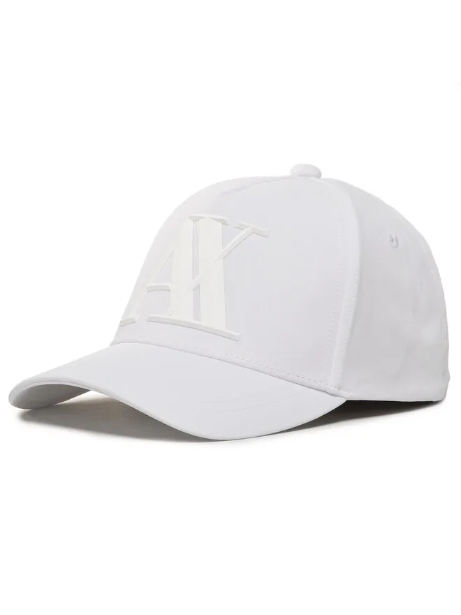 Armani Exchange Καπέλο Jockey · Λευκό