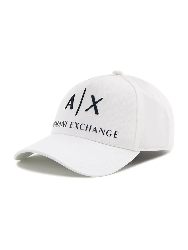 Armani Exchange Καπέλο Jockey · Λευκό