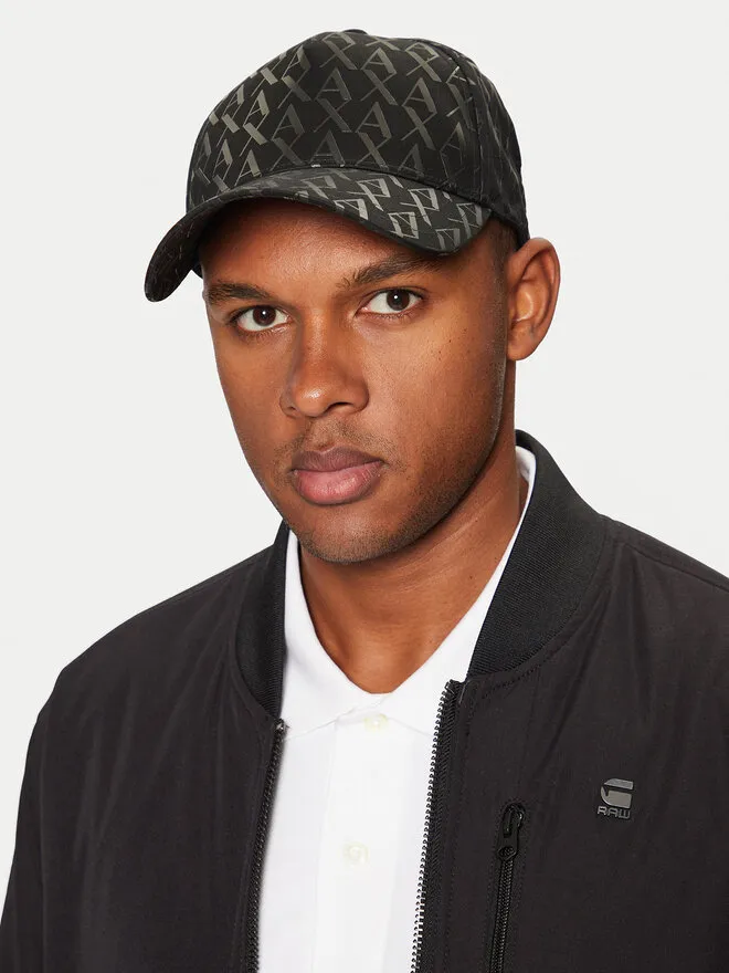 Armani Exchange Καπέλο Jockey · Μαύρο