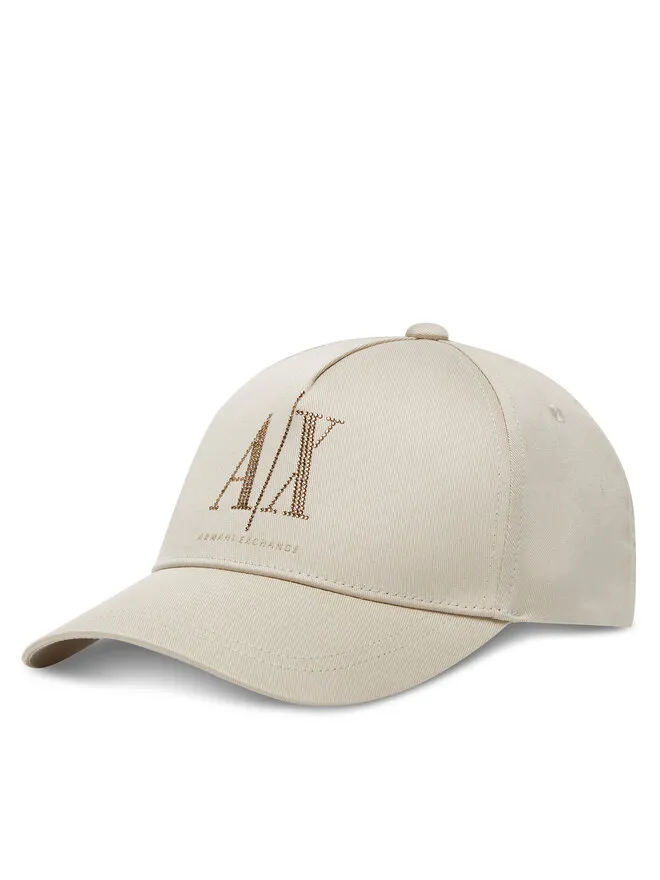 Armani Exchange Καπέλο Jockey · Μπεζ