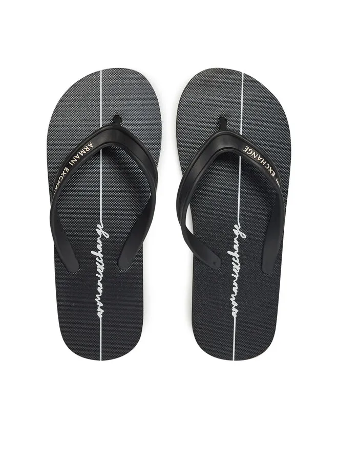 Armani Exchange Σαγιονάρες XDQ010 XV700 N642 Μαύρο