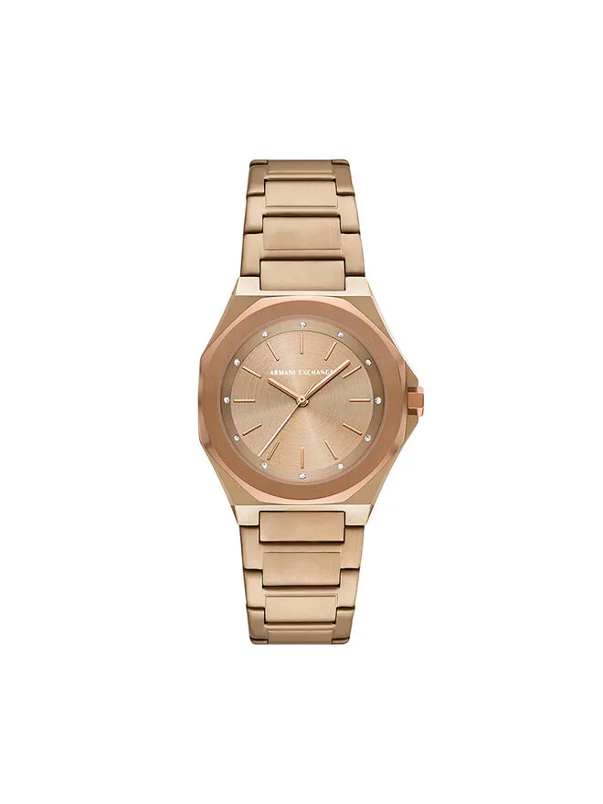 Armani Exchange Ρολόι · Χρυσό