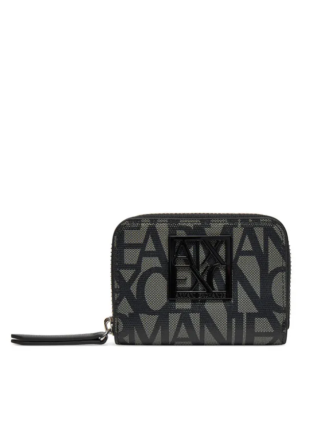 Armani Exchange Μικρό Πορτοφόλι Γυναικείο · Μαύρο