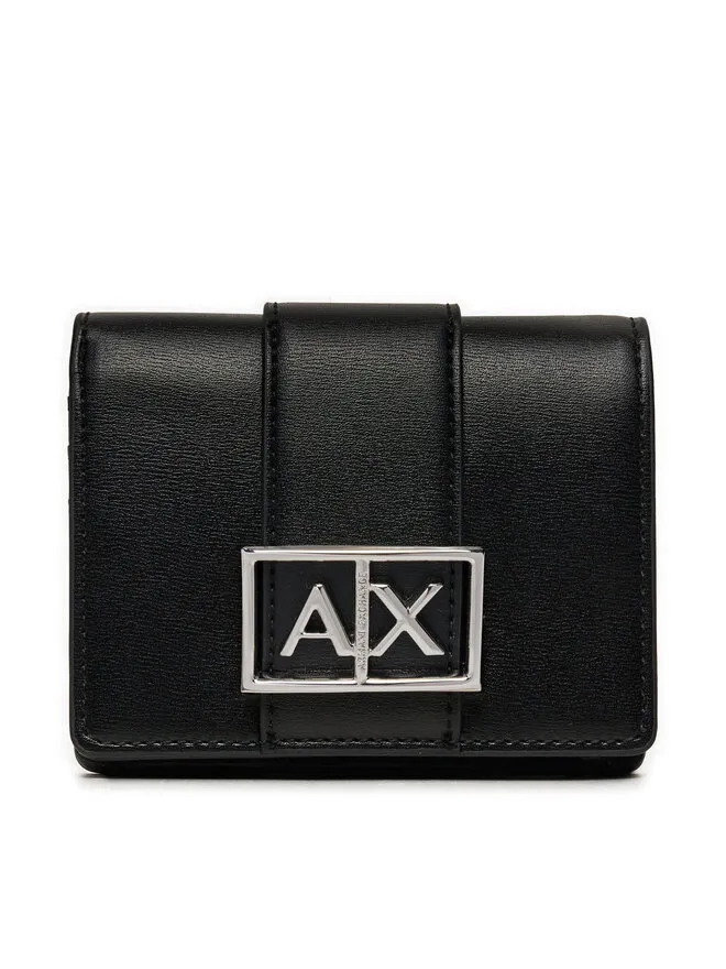 Armani Exchange Γυναικείο Πορτοφόλι · Μαύρο