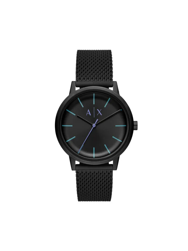 Armani Exchange Ρολόι · Μαύρο