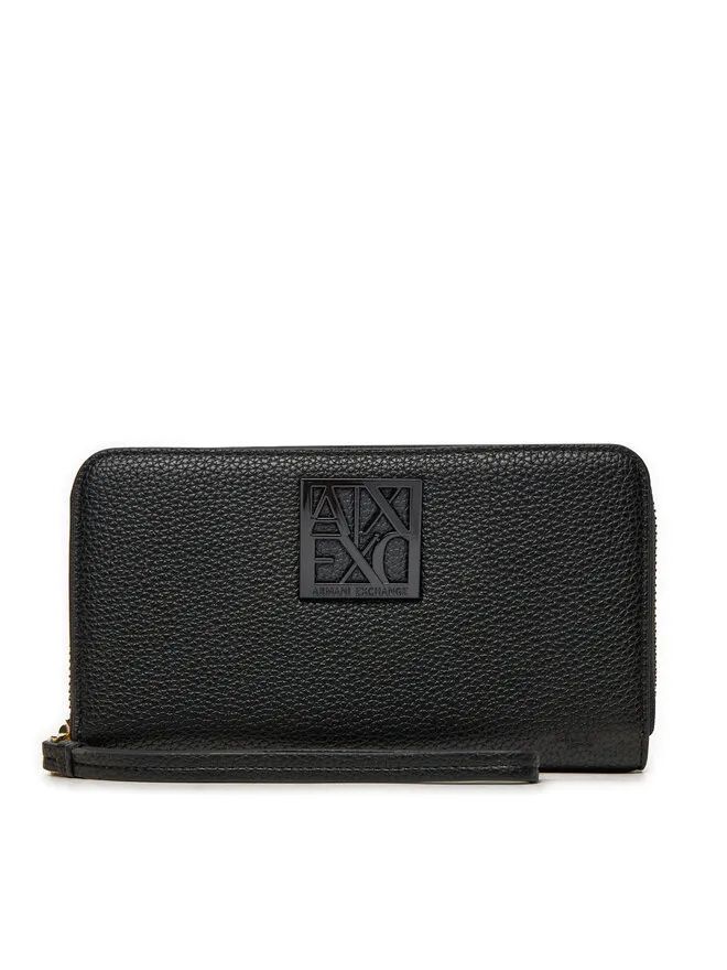 Armani Exchange Γυναικείο Πορτοφόλι · Μαύρο