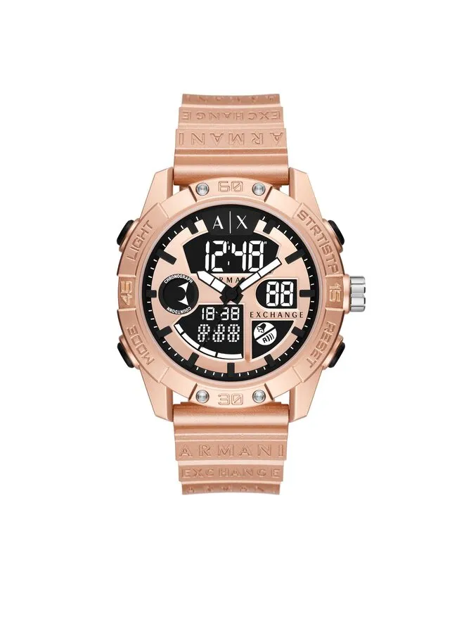 Armani Exchange Ρολόι · Χρυσό