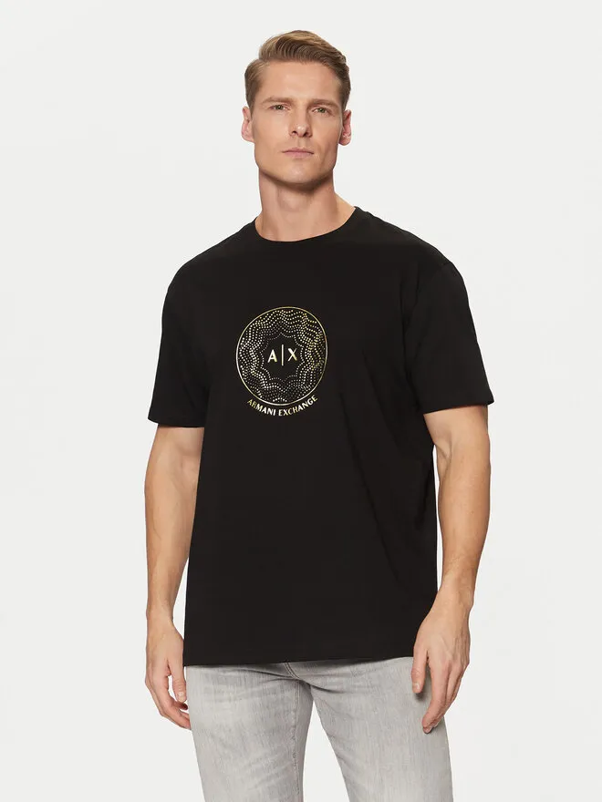 Armani Exchange T-Shirt · Μαύρο