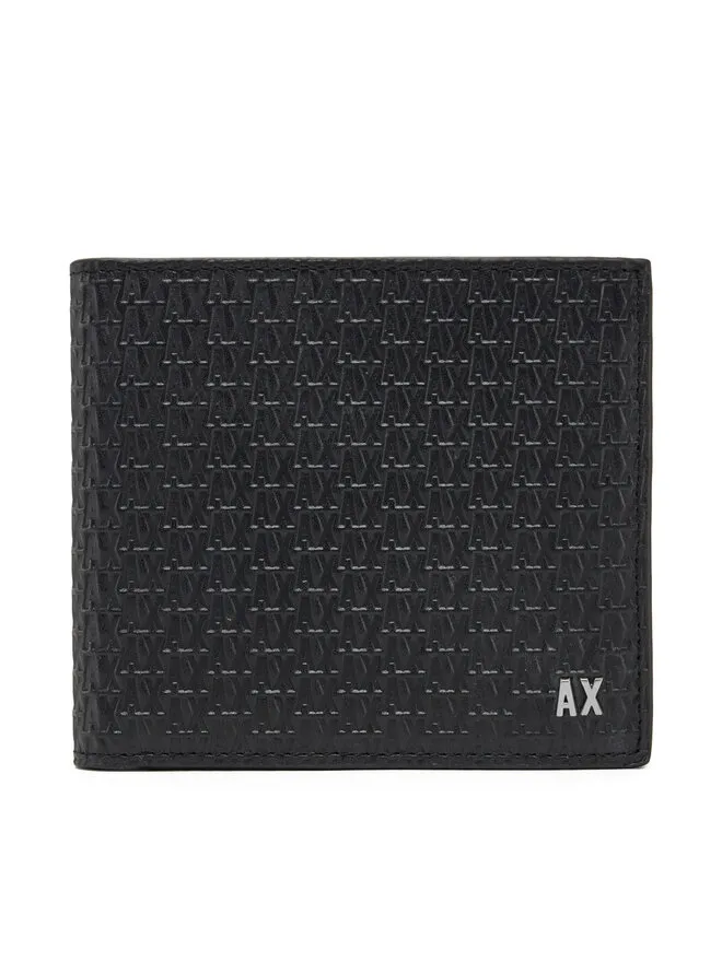 Armani Exchange Μεγάλο Πορτοφόλι Ανδρικό · Μαύρο