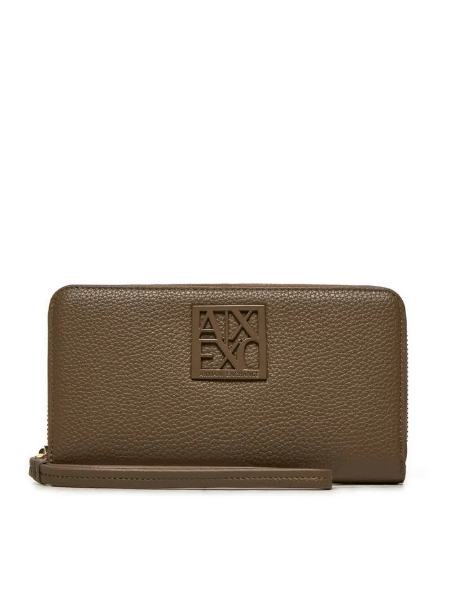 Armani Exchange Γυναικείο Πορτοφόλι · Καφέ