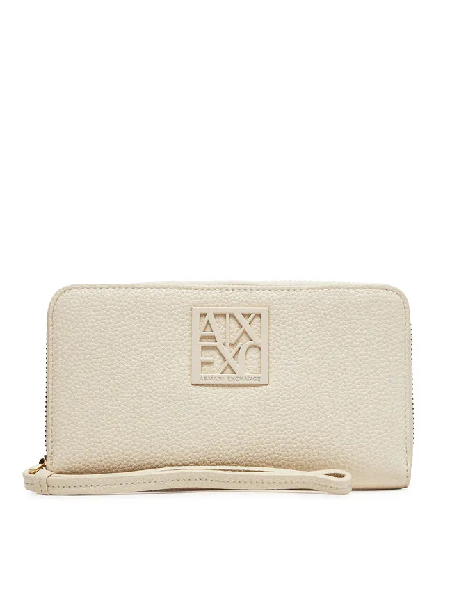 Armani Exchange Μεγάλο Πορτοφόλι Γυναικείο · Λευκό