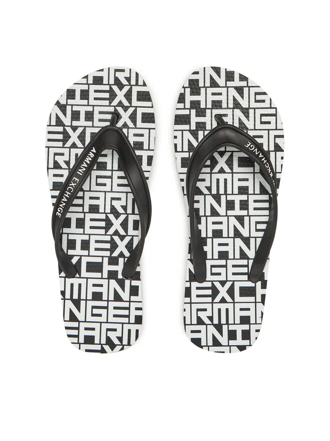 Armani Exchange Σαγιονάρες · Μαύρο