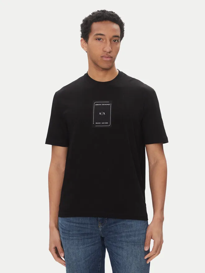 Armani Exchange T-Shirt · Μαύρο