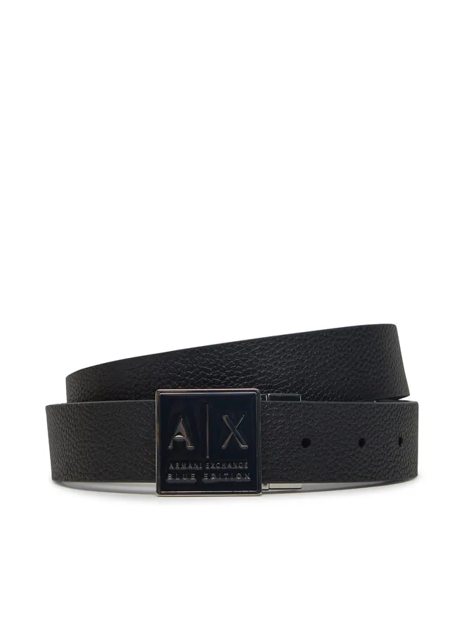 Armani Exchange Ζώνη Ανδρική · Σκούρο μπλε