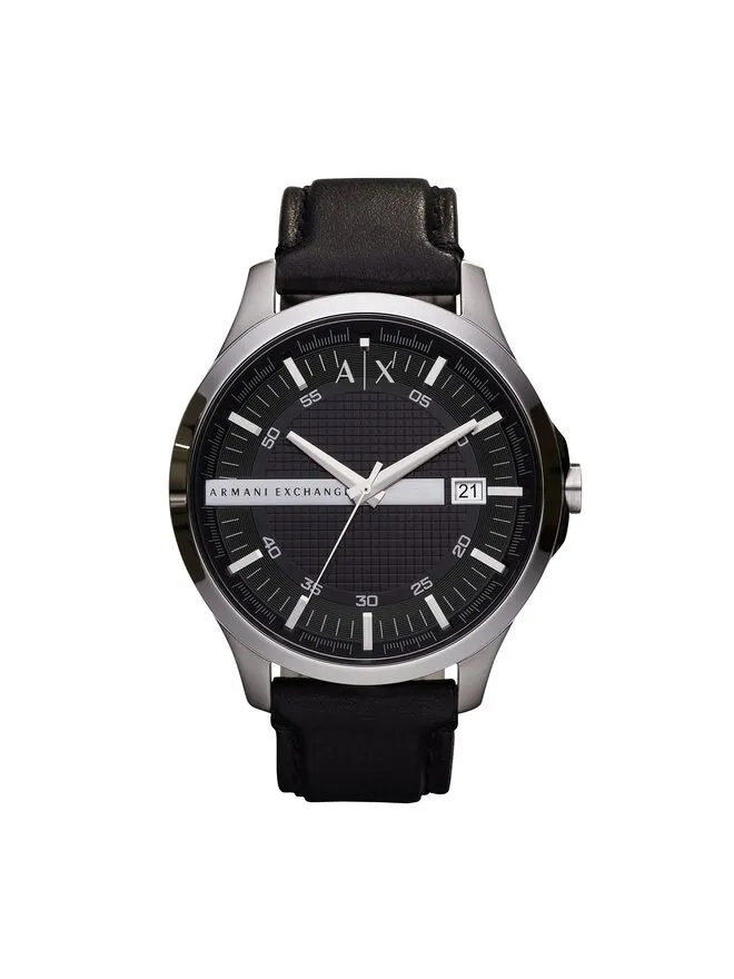 Armani Exchange Ρολόι · Μαύρο