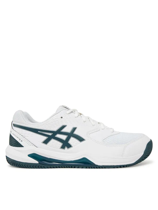 Asics Παπούτσια Τένις Gel-Dedicate 8 Clay 1041A448 Λευκό