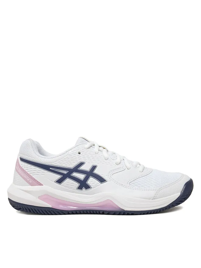 Asics Παπούτσια Τένις Gel-Dedicate 8 Clay 1042A255 Λευκό