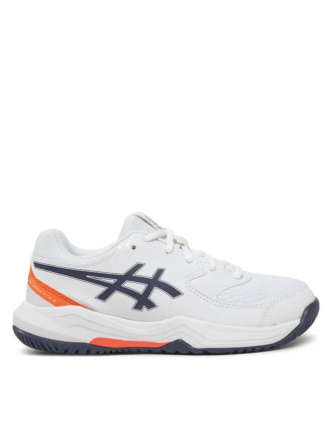 Asics Παπούτσια Τένις Gel-Dedicate 8 Gs 1044A077 Λευκό