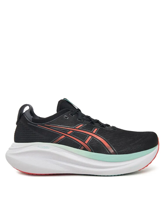 Asics Παπούτσια για Τρέξιμο Gel-Nimbus 27 1011B958 Μαύρο
