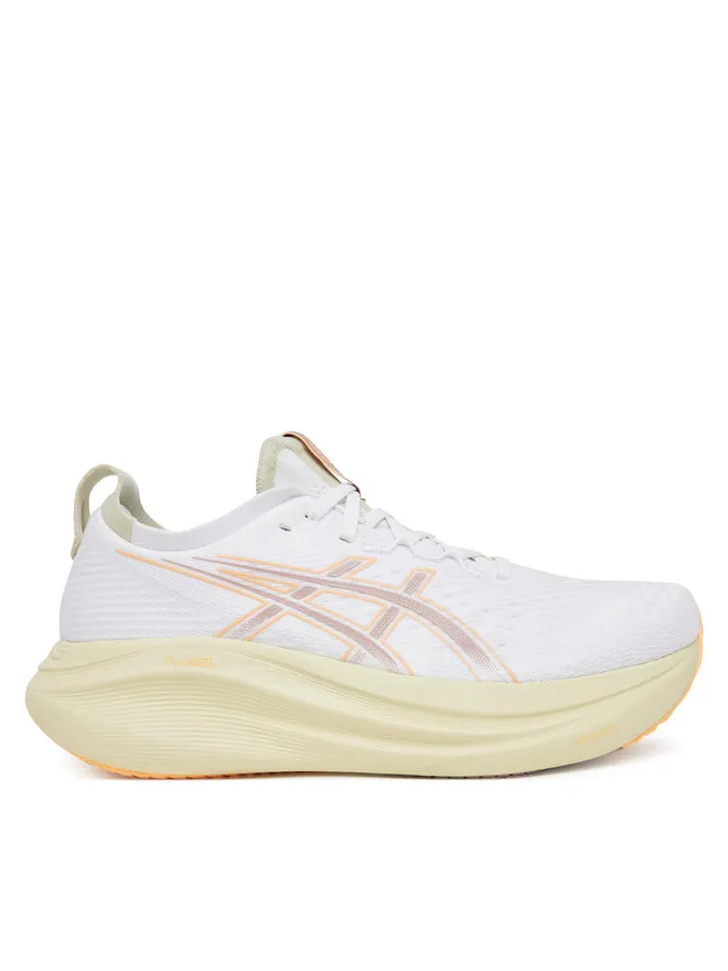 Asics Παπούτσια για Τρέξιμο Gel-Nimbus 27 1011B958 Λευκό