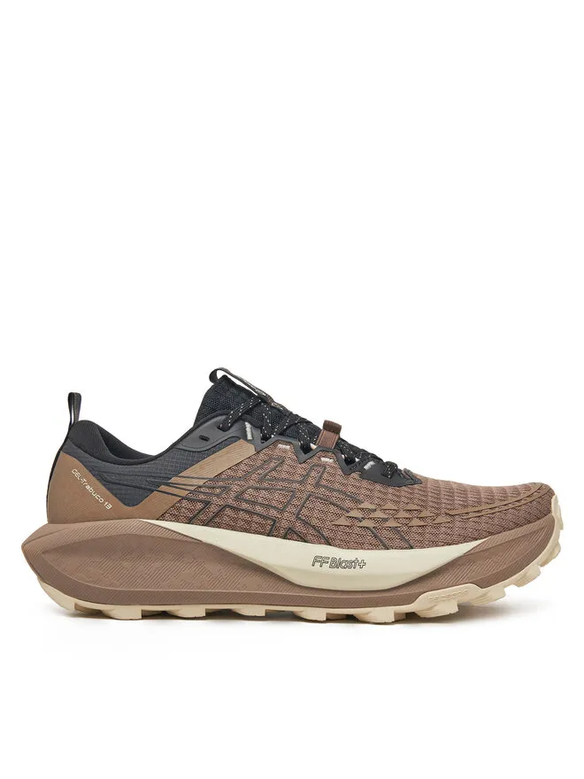 Asics Παπούτσια για Τρέξιμο Gel-Trabuco 13 1011B973 Καφέ