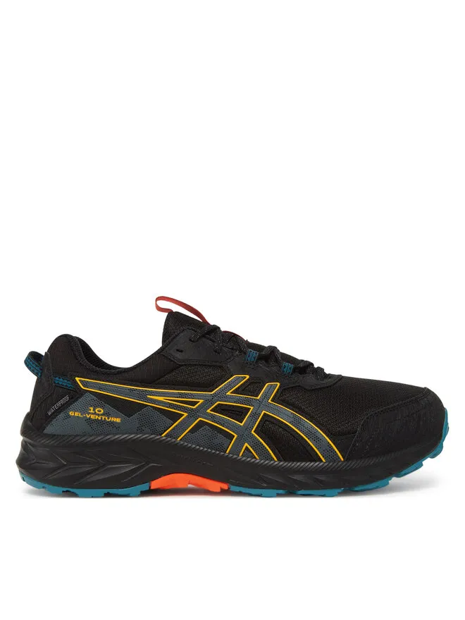 Asics Παπούτσια για Τρέξιμο Gel-Venture 10 Waterproof 1011B965 Μαύρο